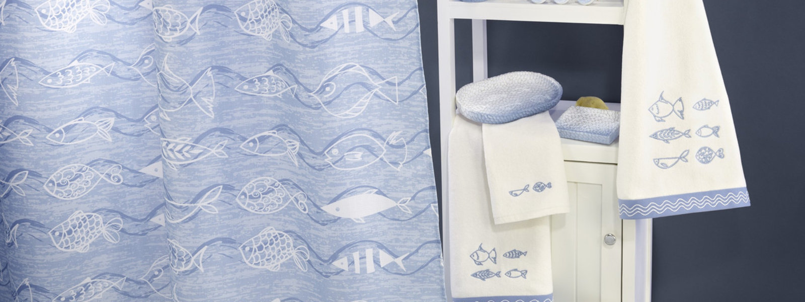 Avanti Bath Icons Hand Towel - White