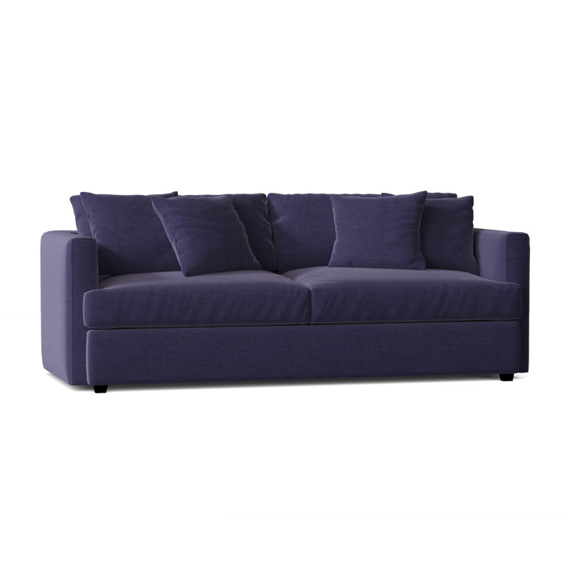 Mckenzie Upholstered 93'' Sofa, Oscar Amethyst