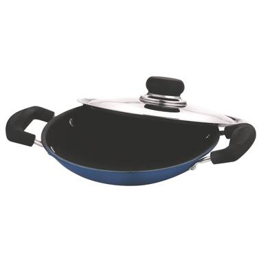 Vinod Zest Non Stick Deep Fry Pan with Lid - 30 cm