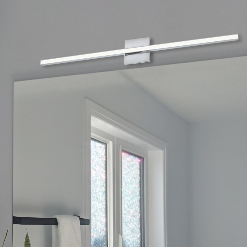 Arnitha Dimmable LED Bath Bar, Silver