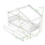 Lit simple en bois avec tiroirs-765448626