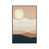 White Floater Framed
