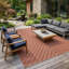 Tapis rayé à motif géométrique Easy Jute-1461089146-1461112863