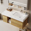 Meuble-lavabo mural simple 47,6 po avec 2 tiroirs flottants modernes en bois massif-1277092663-1297176548-1297176555