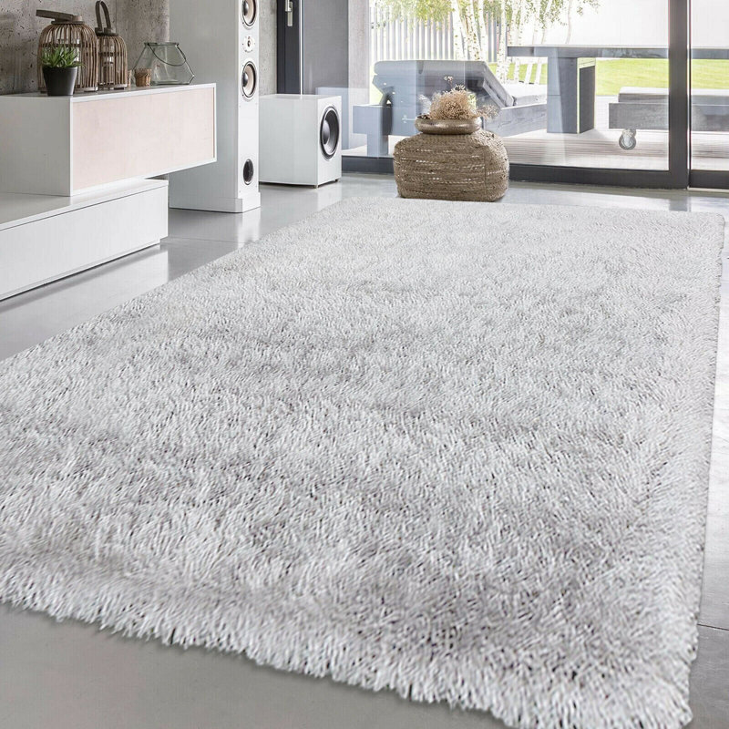 Lilyrose Solid Colour Indoor / Outdoor Area Rug, Rectangle 50 x 80 cm