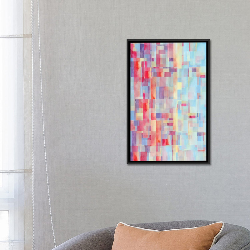 «Shapeshifter», reproduction d'impression sur toile, H 26 po x l 18 po x P 1,5 po, Toile avec cadre noir, Pas de tapis