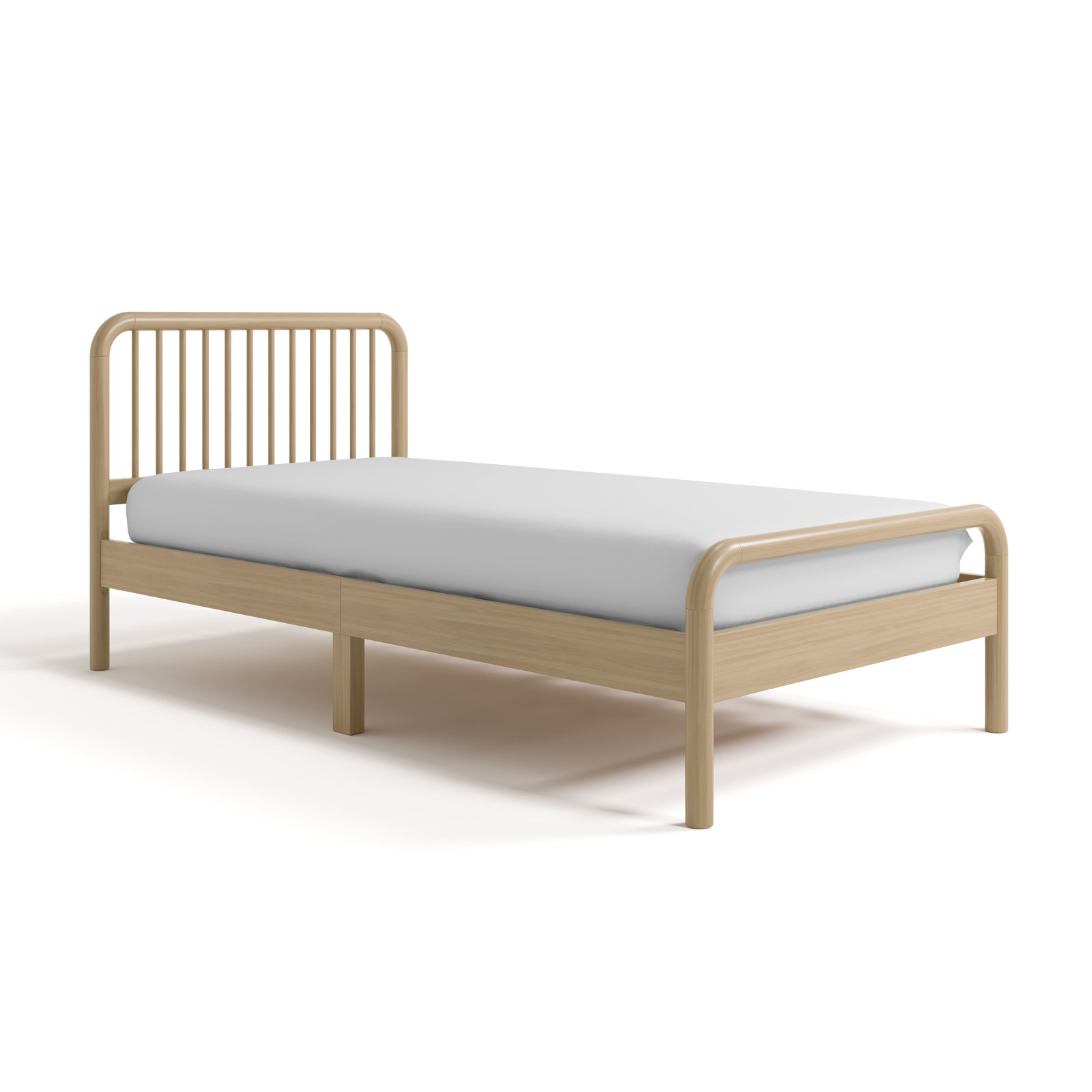 Porto Twin Bed, Driftwood