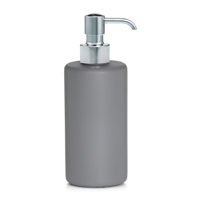 Domus Smoke Matte Soap / Lotion Dispenser