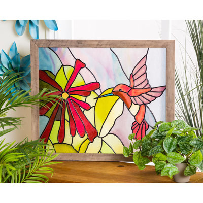 Décoration murale colibri