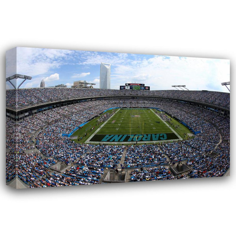 Bank of America Stadium, H 16 po x l 24 po