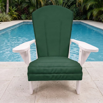 Coussin de chaise Adirondack  - Tissu d'extérieur de qualité supérieure, résistant à la décoloration et aux rayons UV