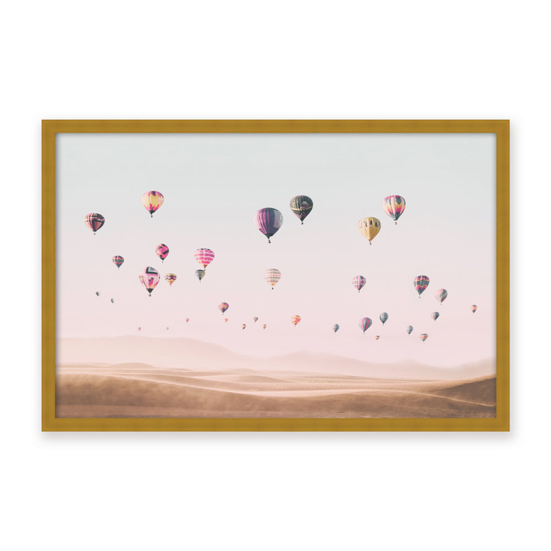 Nature Inspired Around the World by  - Picture Frame Photograph on Paper, 32" H x 48" W x 1.125" D, Beige