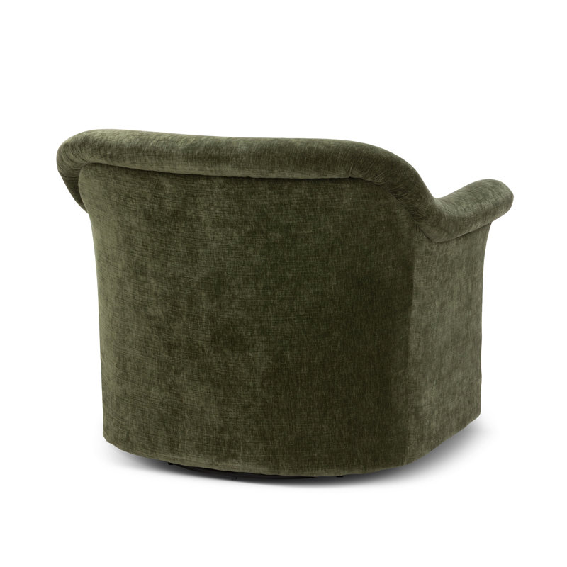 Bella Swivel Chair, Putty, Moss