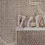 Tapis d'intérieur / extérieur crème / treillis 8 x 10 LOOM & LUXE Collection
