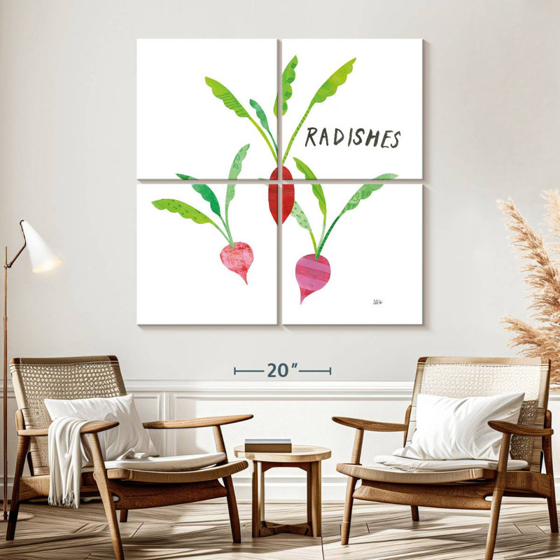 Yarlin Kitchen Garden VI, H 57 po x l 57 po