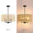 Cibecue 4 - Light Dimmable Drum Chandelier