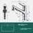 Single Handle Single Hole Bathroom Faucet With With Pull Out Sprayer, Drain Assembly-119623779
