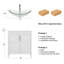 Meuble-lavabo simple 30 po avec lavabo moderne autoportant-2055678064