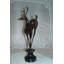 Statue de chevreuil debout Hodgdon