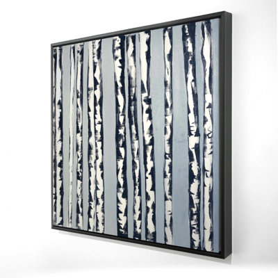 Small Birch Trees Print On Canvas