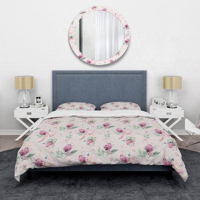No Floral Duvet Cover