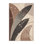 Tapis gris moelleux et moelleux à motif de cactus à motif éclectique de Noël Calvin