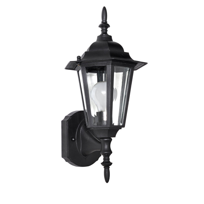 Allegan Wall Light, Black