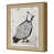 Oak Single Picture Framed