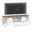 Modern Farmhouse 3 In 1 Tv Stand For Up To 85" Tvs 78'' Entertainment Center With Charging Station And Open Storage