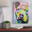 «Thoughtful Pit Bull This Years», impression sur toile-15878672-74877347