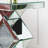 Amla Rectangular Glass End Table