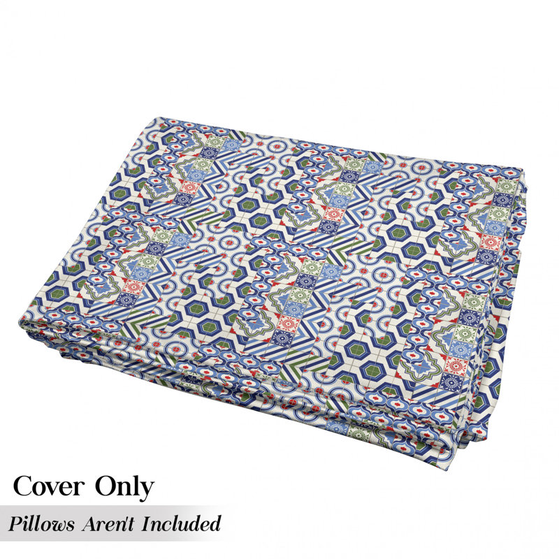 Housse de coussin d'extérieur Oriental Moroccan Motifs, H 2 po x l 36 po x P 88 po