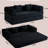 4 - In 1 Multifunctional Corduroy Sleeper Bed With Cylindrical Pillow, For Bedroom And Apartment, Frame, High Density Foam Filler, Skin Material Convertible Bed, Fixed Shape Design, Small Apartments,-1007502381