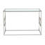 Norte 120cm Glass Top Console Table