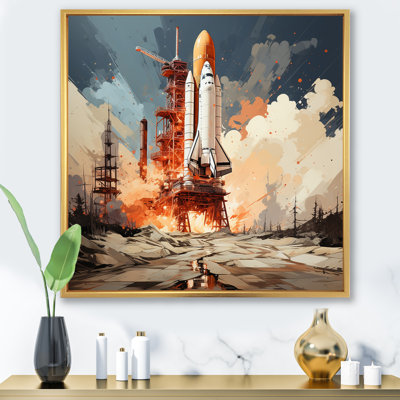 Lancement de la Navette spatiale moderne