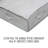 3-Pack Under Bed Fabric Storage Container Bags For Clothes & Blankets With Window And Handles, 34 X 17.9 X 5.9 Inches, Grey