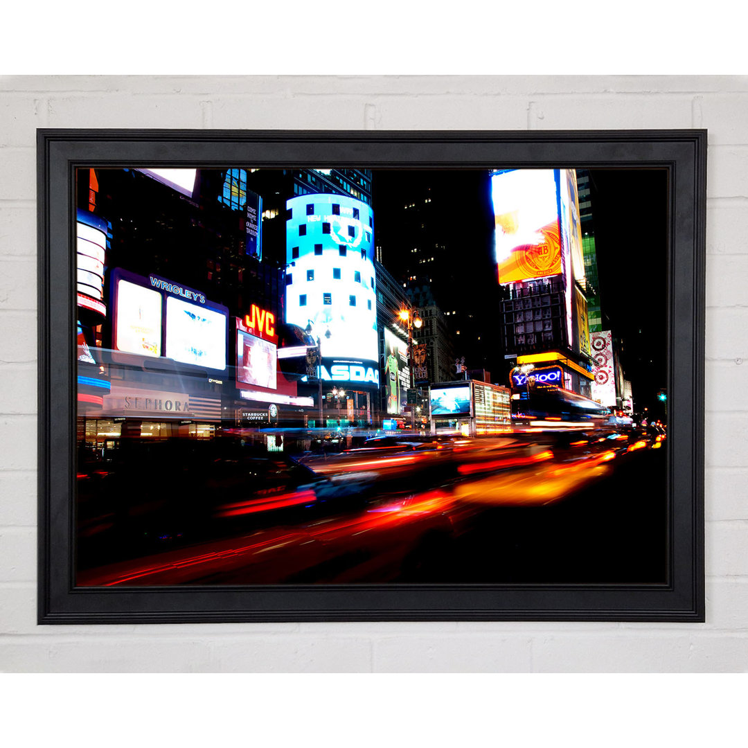 New York City Night Lights - Druck