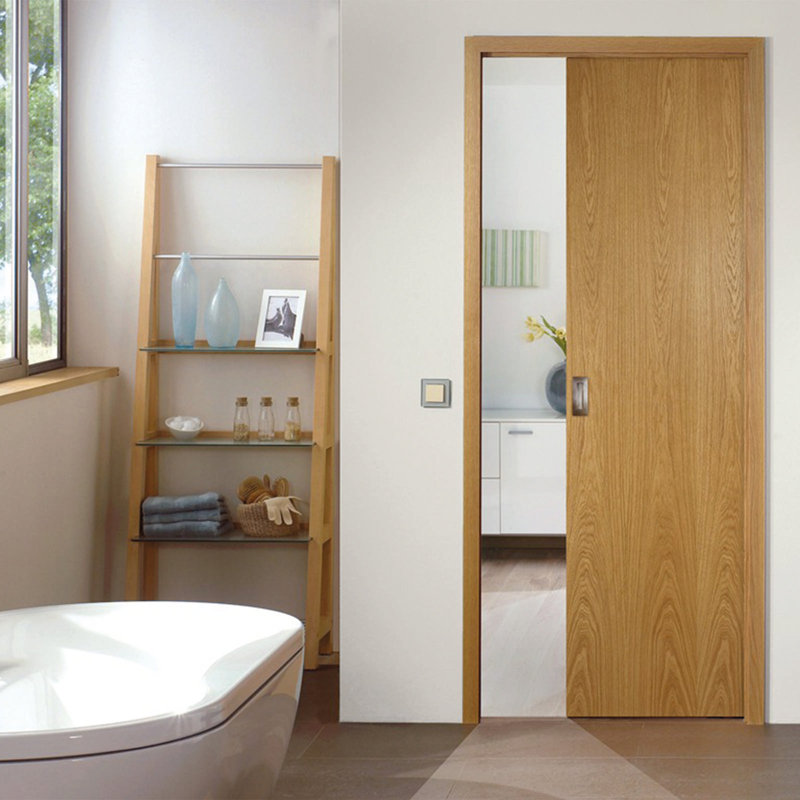 Atze Pocket Doors Wood Stain