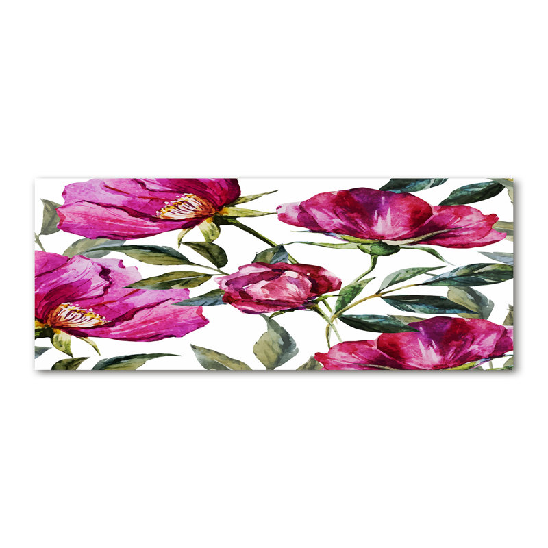 Pink Peonies 1 Piece Painting on Canvas