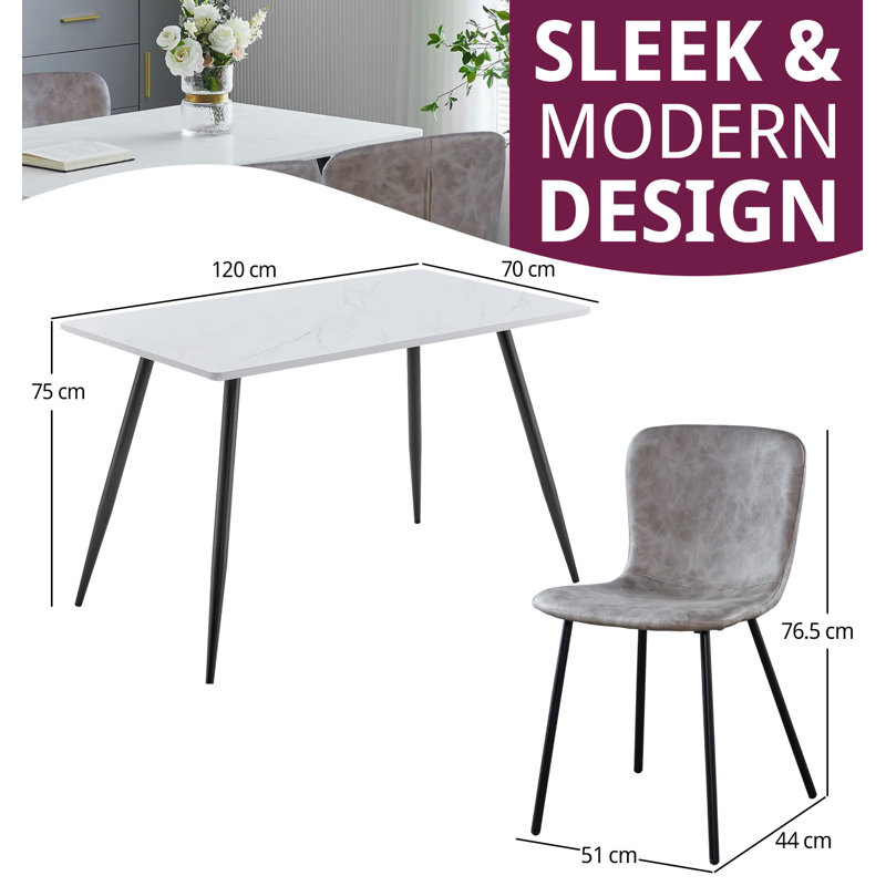 Mose 4 - Person Dining Set