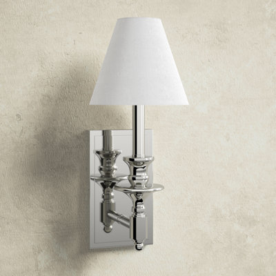 Alarins Single Light Stainless Steel Dimmable Wall Sconce