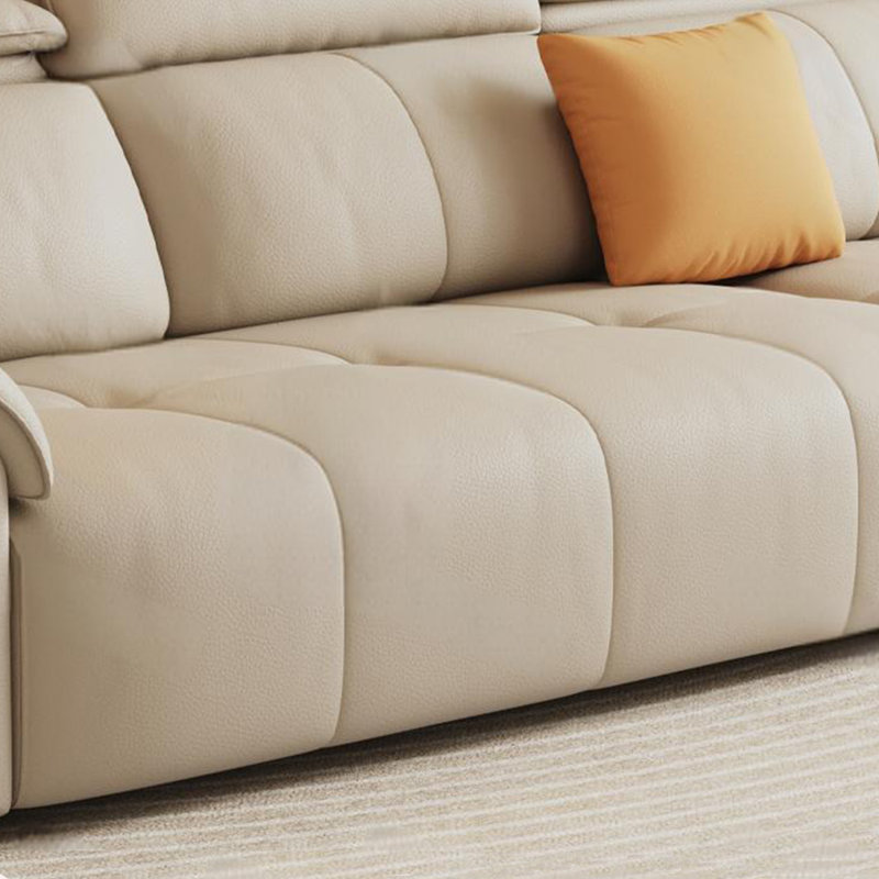 Simple and low-key inline sofa, 38.58" H x 98.42" W x 37.4" D