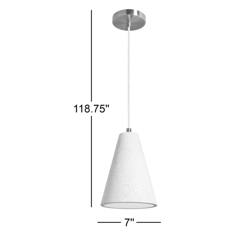 Luminaire suspendu 1 lumière Darra