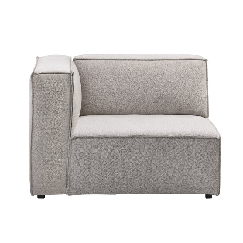Fauteuil l 44,09 po Shonnard, Boucle performance taupe