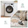 Oriental Non-Slip Machine-Washable Performance Area Rug