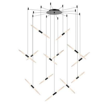 Ballet 13 - Light LED Chandelier