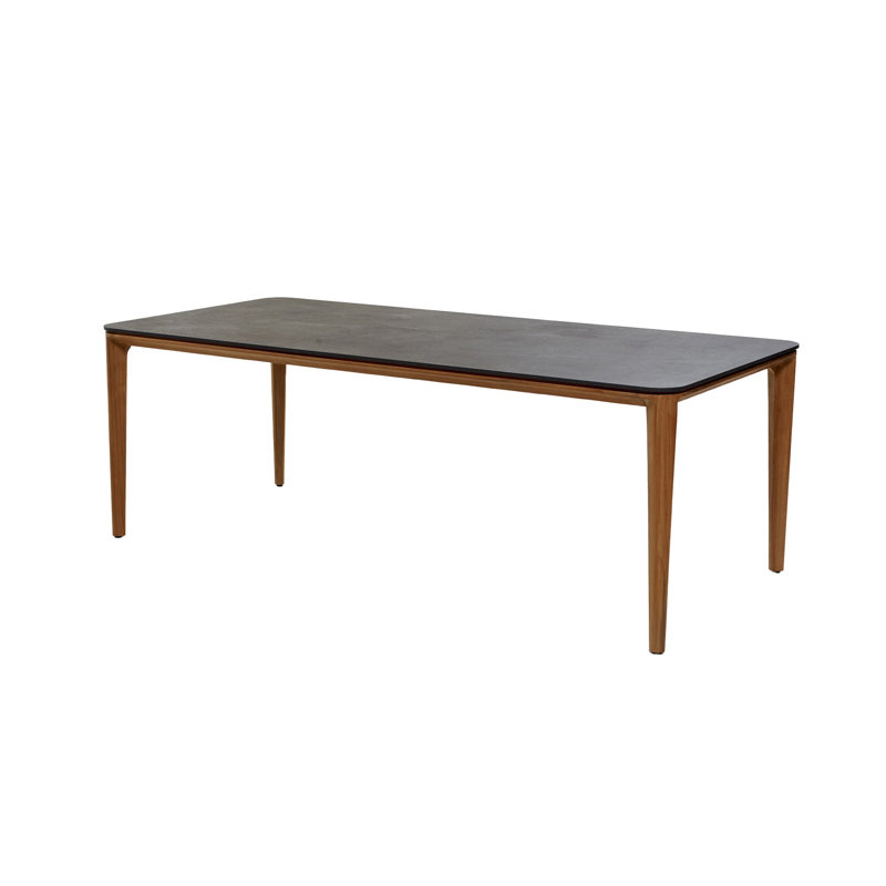 Aspect Outdoor Teak Dining Table, 29.59" H x 82.7" W x 39.4" D