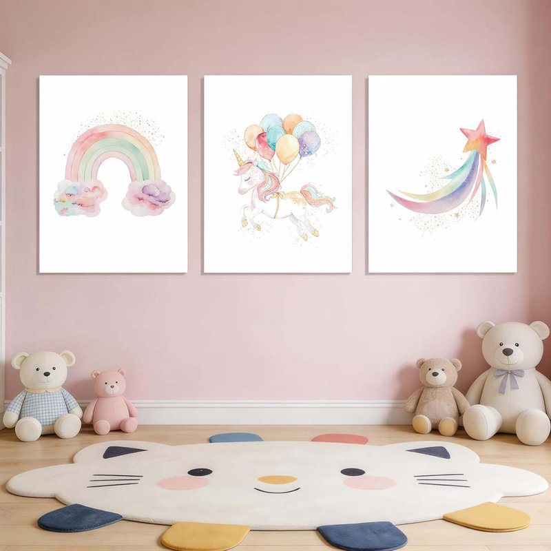 3 Piece Wrapped Canvas Print