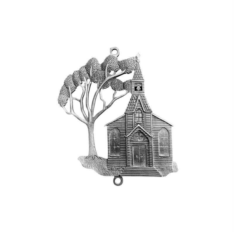 Carillon - 36 po Church / Angel, Argent