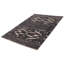 Tapis gris foncé Tangier 6 pi 8 po x 9 pi 9 po